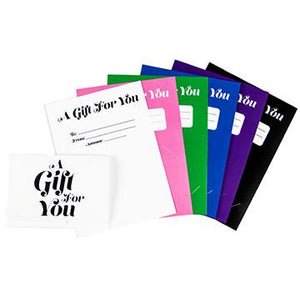 eHopper Gift Cards - PrePrinted Folded Gift Card Holder