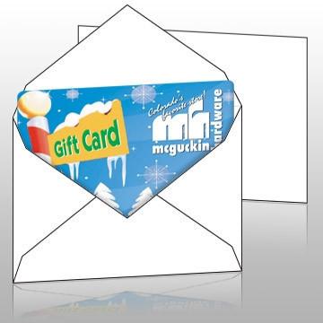 eHopper Gift Cards - Blank Gift Card Envelope