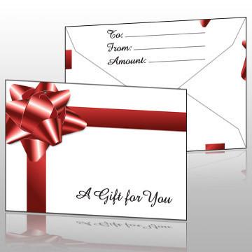 eHopper Gift Cards - Present Style Gift Card Envelopes